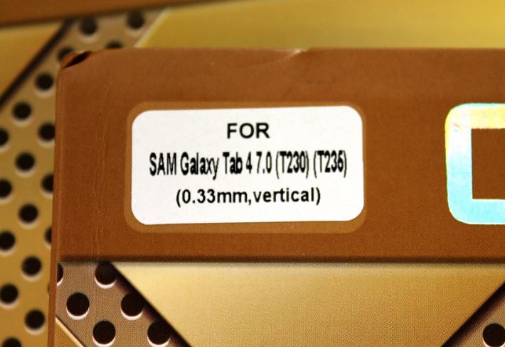 billigamobilskydd.seSkrmskydd av hrdat glas Samsung Galaxy Tab 4 (T230/T235) 7