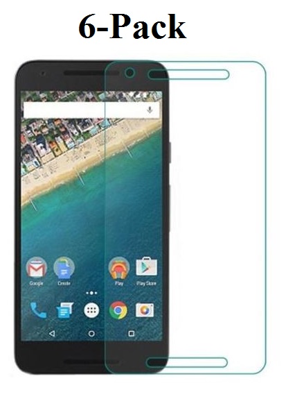 billigamobilskydd.se6-Pack Skrmskydd Google Nexus 5X (H791)