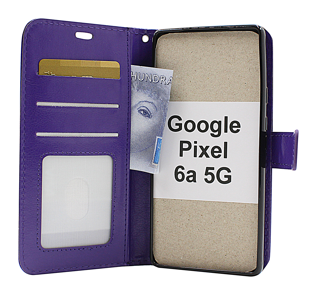 Product Image for Crazy Horse Wallet Google Pixel 6a 5G