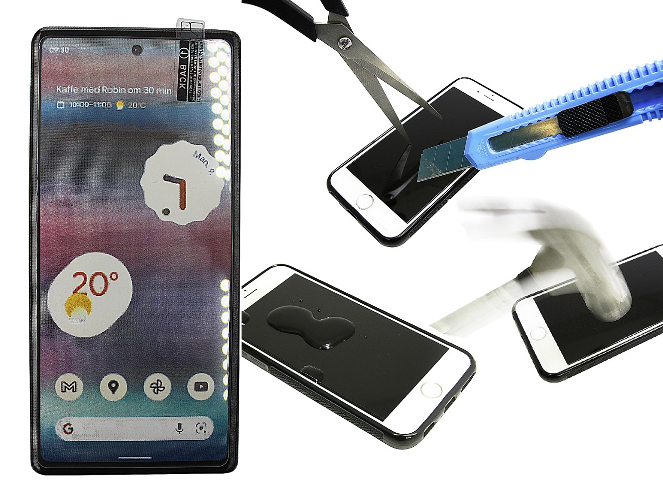 Product Image for Härdat glas Google Pixel 7a / 6a 5G