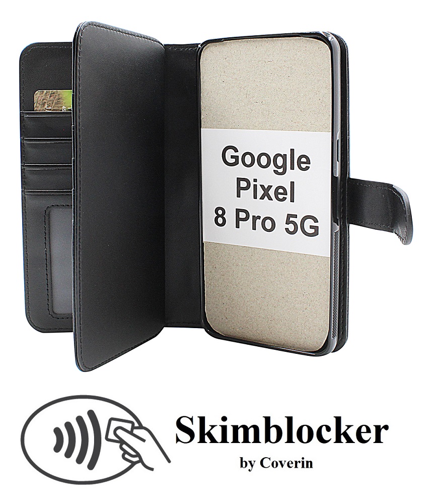 CoverInSkimblocker XL Magnet Fodral Google Pixel 8 Pro 5G