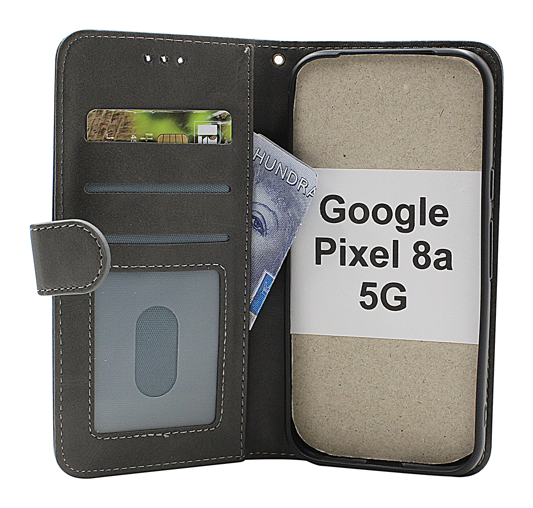 Zipper Standcase Wallet Google Pixel 8a 5G