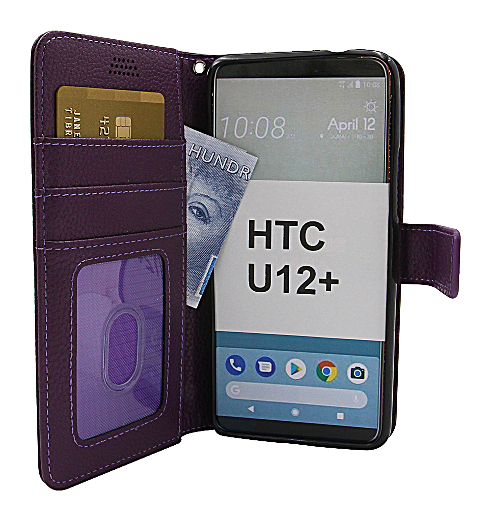 billigamobilskydd.seNew Standcase Wallet HTC U12 Plus / HTC U12+