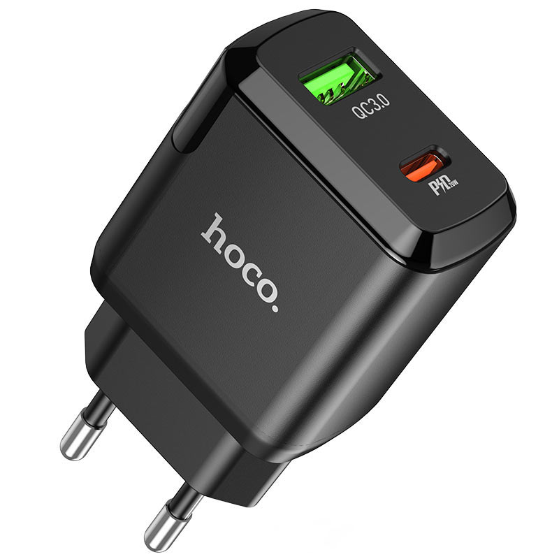 HocoUSB-C Hoco N5 Dual Snabbladdare