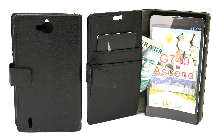 billigamobilskydd.seStandcase wallet Huawei Ascend G740