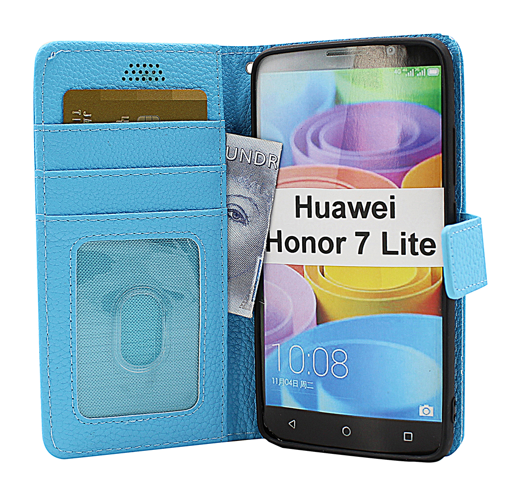 billigamobilskydd.seNew Standcase Wallet Huawei Honor 7 Lite (NEM-L21)