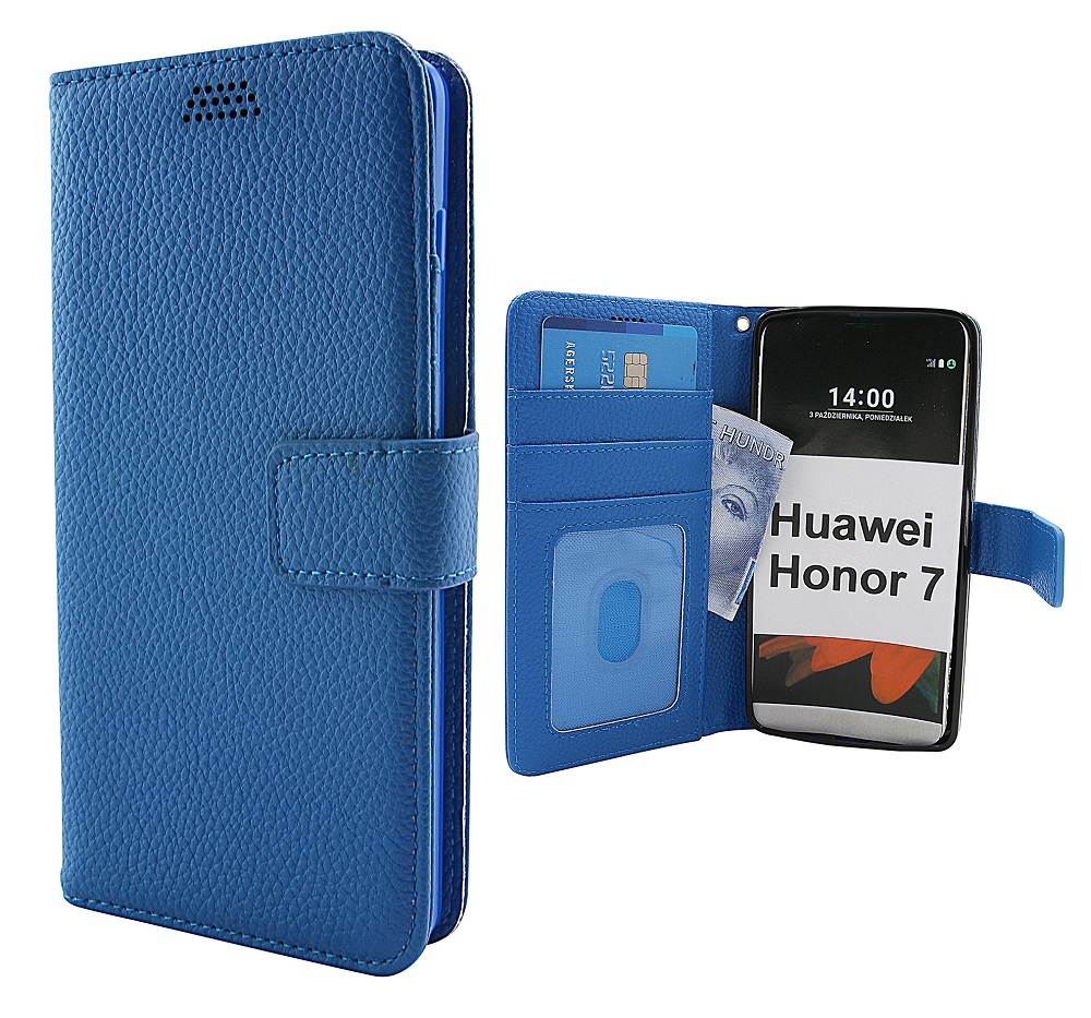 billigamobilskydd.seNew Standcase Wallet Huawei Honor 7 (PLK-L01 / PLK-AL10)