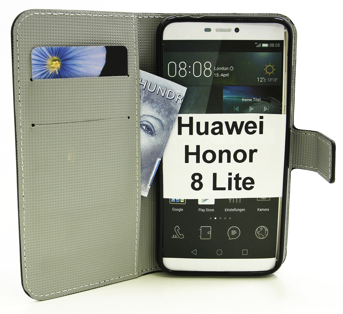 billigamobilskydd.seDesignwallet Huawei Honor 8 Lite
