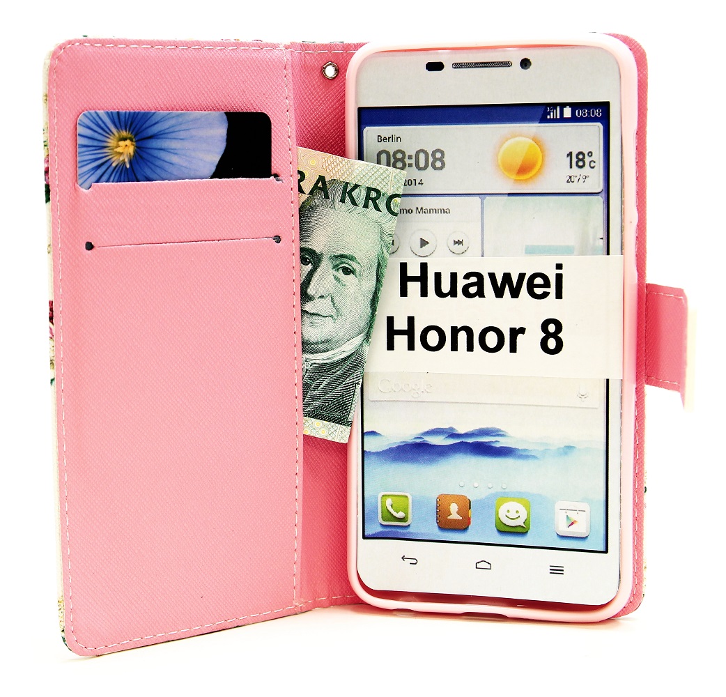 billigamobilskydd.seDesignwallet Huawei Honor 8