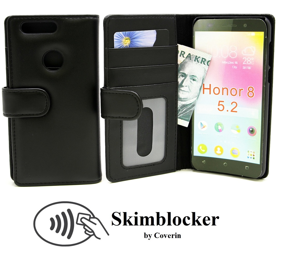 CoverInSkimblocker Plnboksfodral Huawei Honor 8