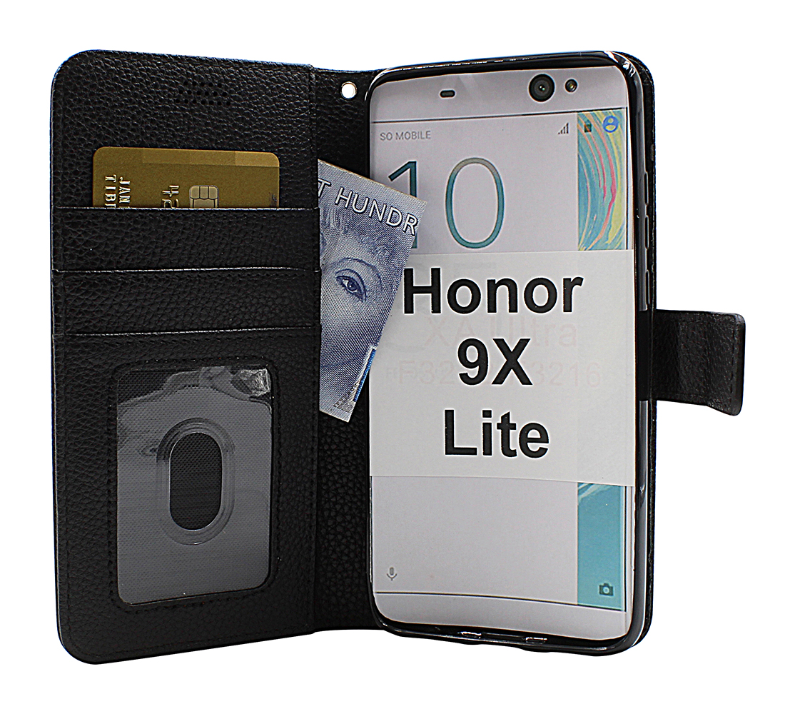 billigamobilskydd.seNew Standcase Wallet Huawei Honor 9X Lite