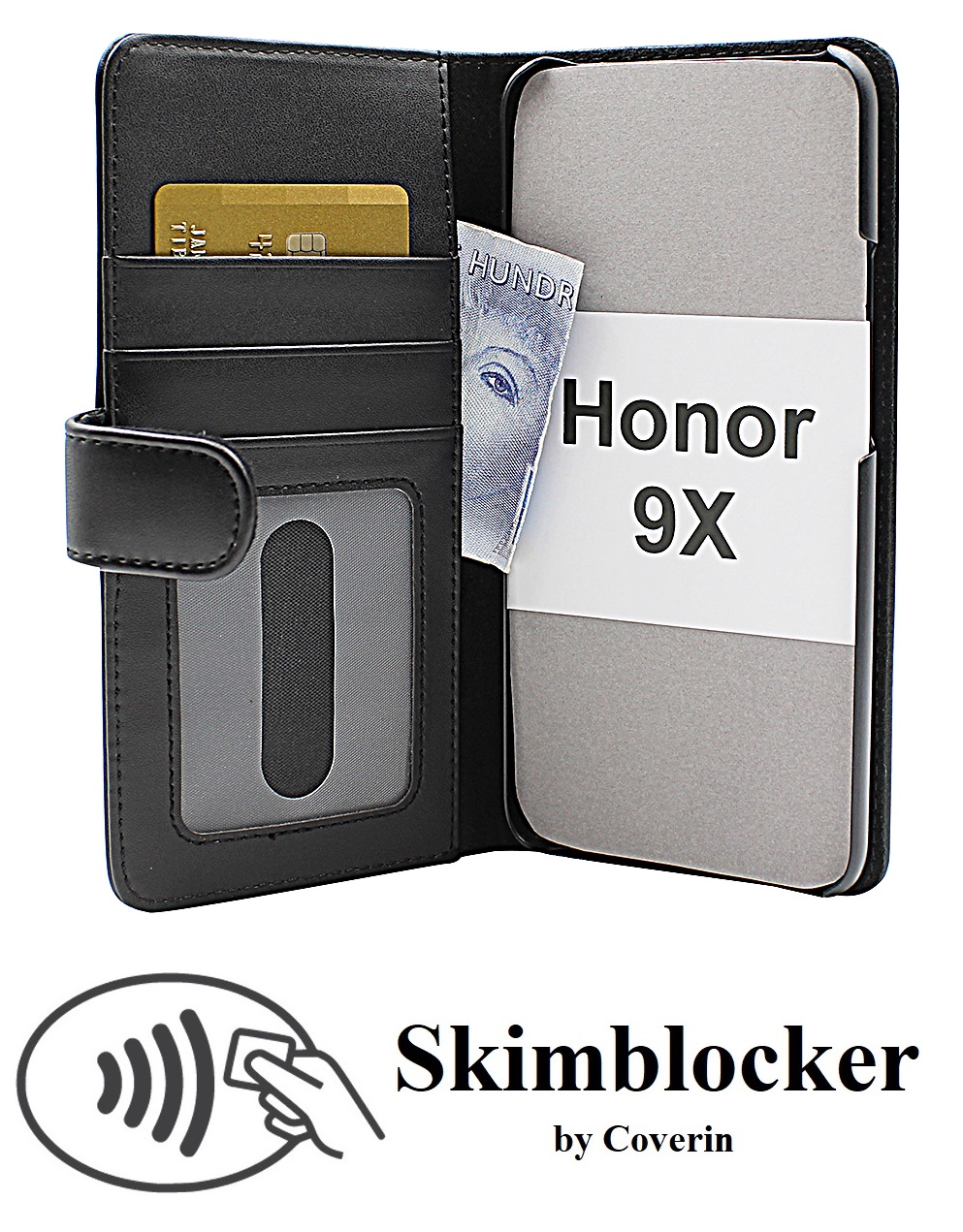 CoverInSkimblocker Plnboksfodral Honor 9X