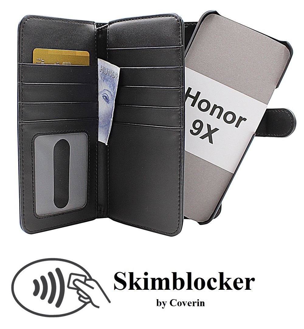 CoverInSkimblocker XL Magnet Fodral Honor 9X