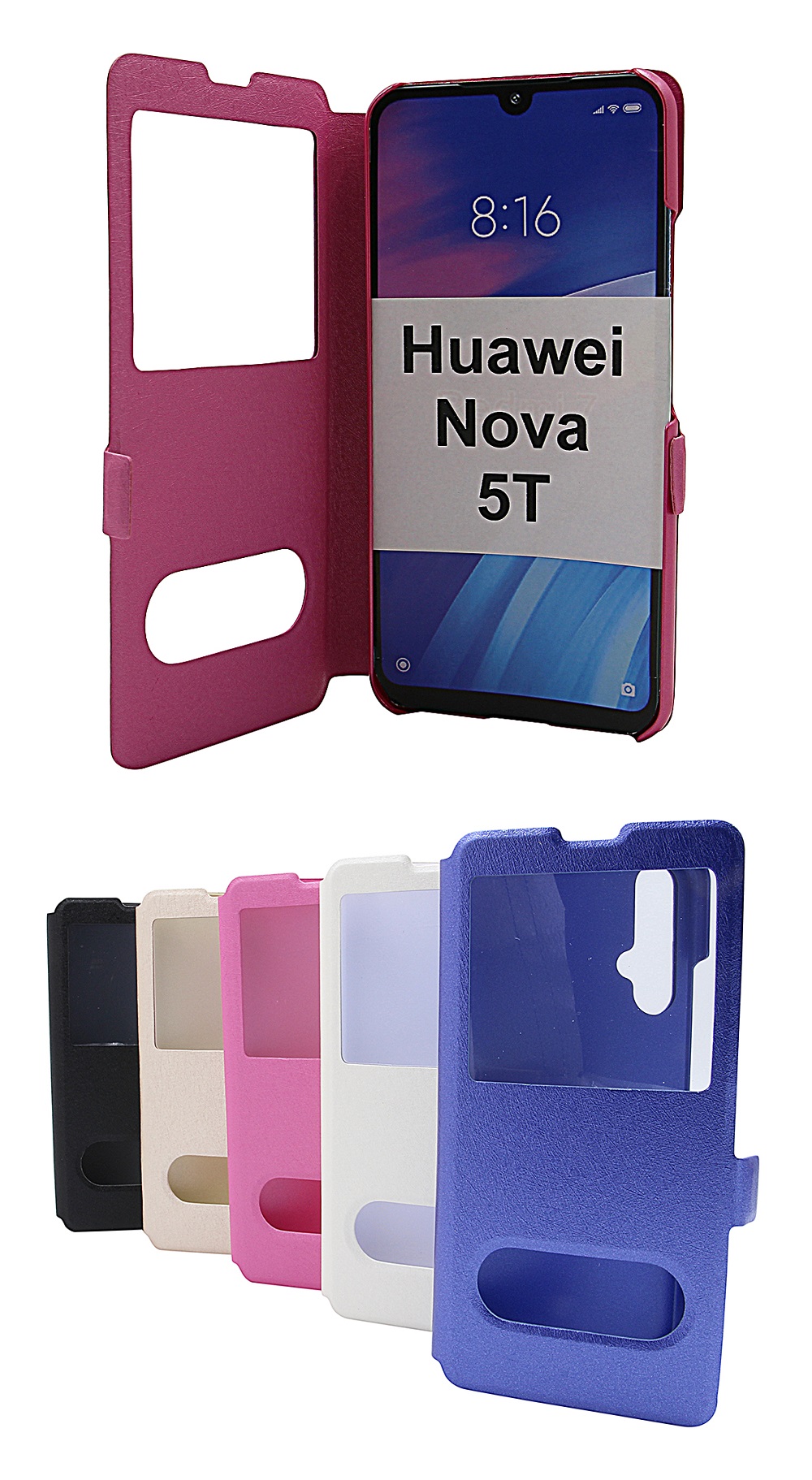billigamobilskydd.seFlipcase Huawei Nova 5T
