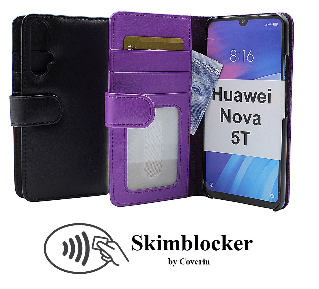 CoverInSkimblocker Plnboksfodral Huawei Nova 5T