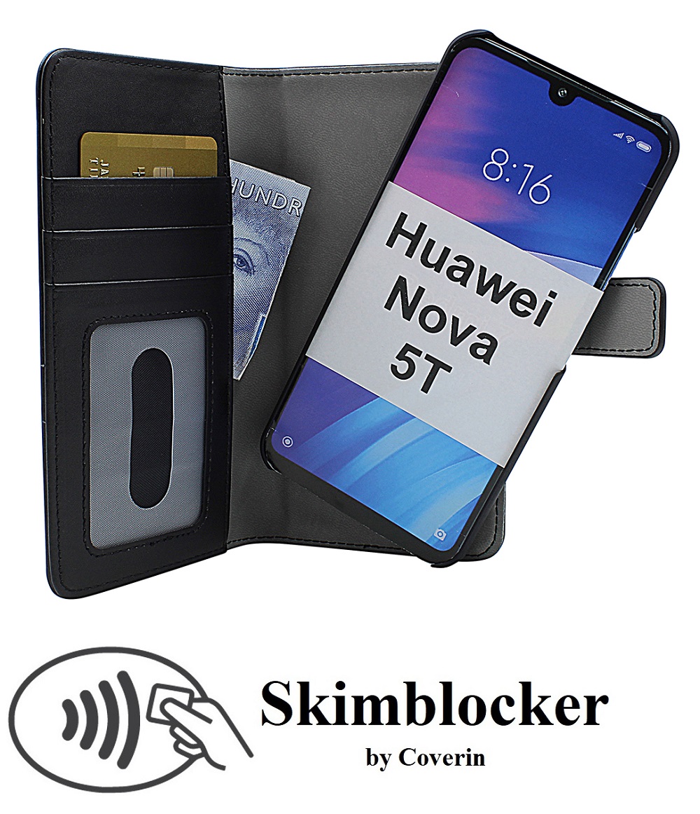 CoverInSkimblocker Magnet Fodral Huawei Nova 5T