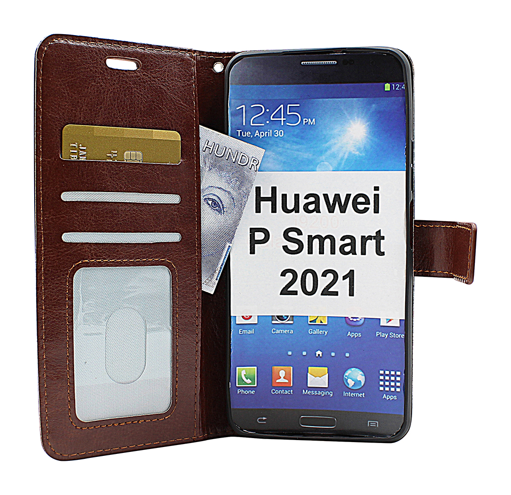 billigamobilskydd.seCrazy Horse Wallet Huawei P Smart 2021