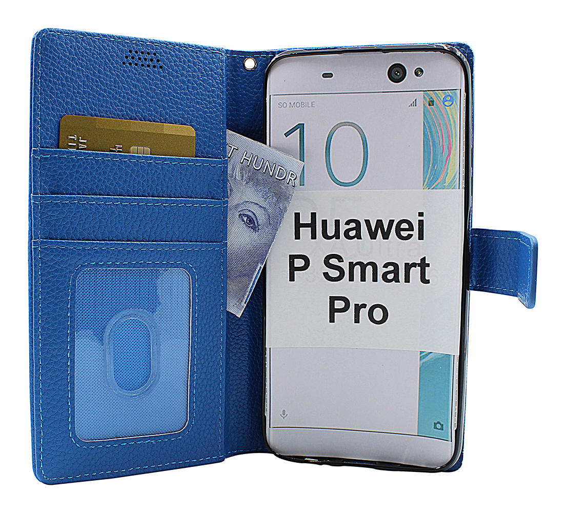 billigamobilskydd.seNew Standcase Wallet Huawei P Smart Pro (STK-L21)