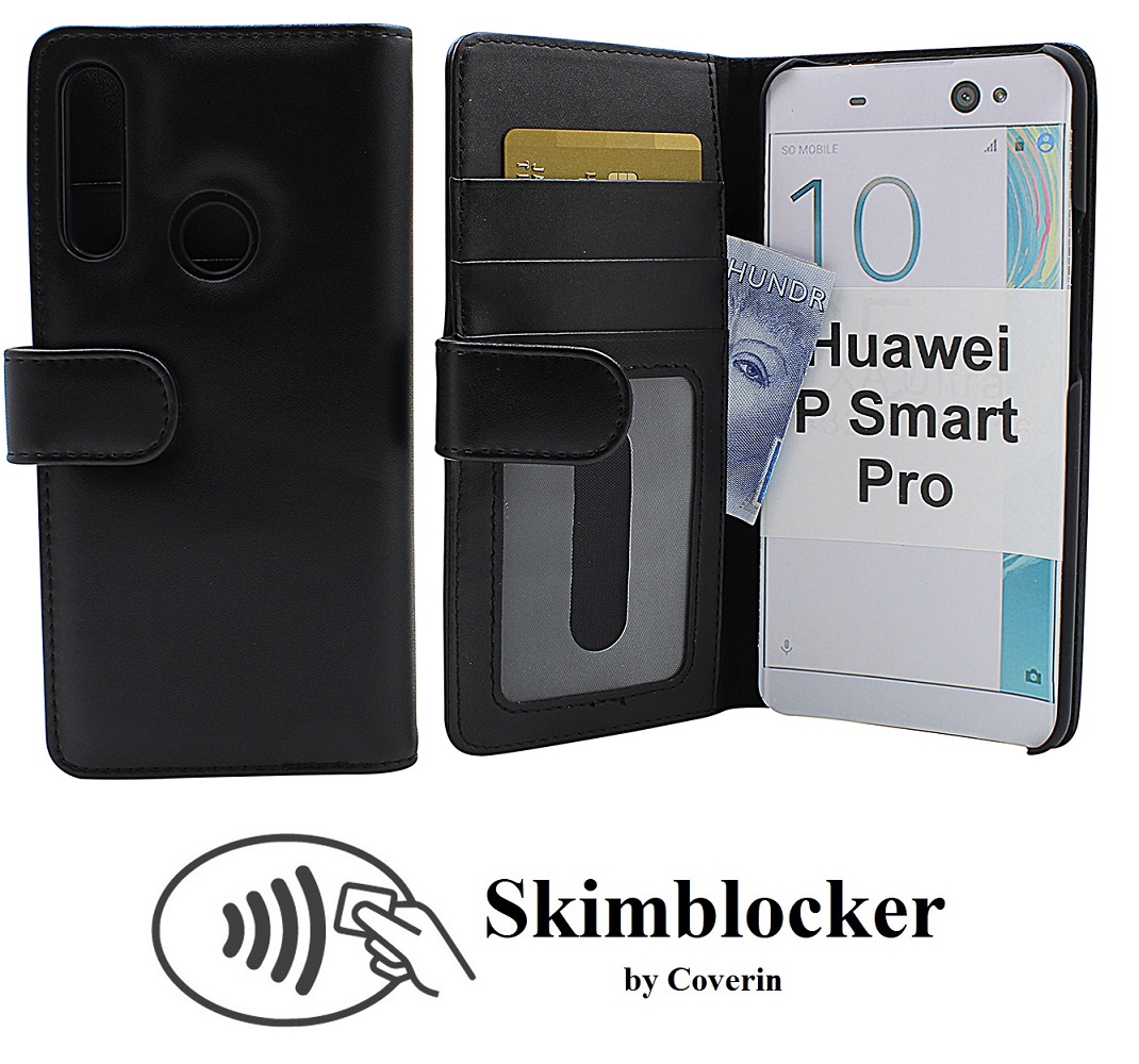 CoverInSkimblocker Plnboksfodral Huawei P Smart Pro
