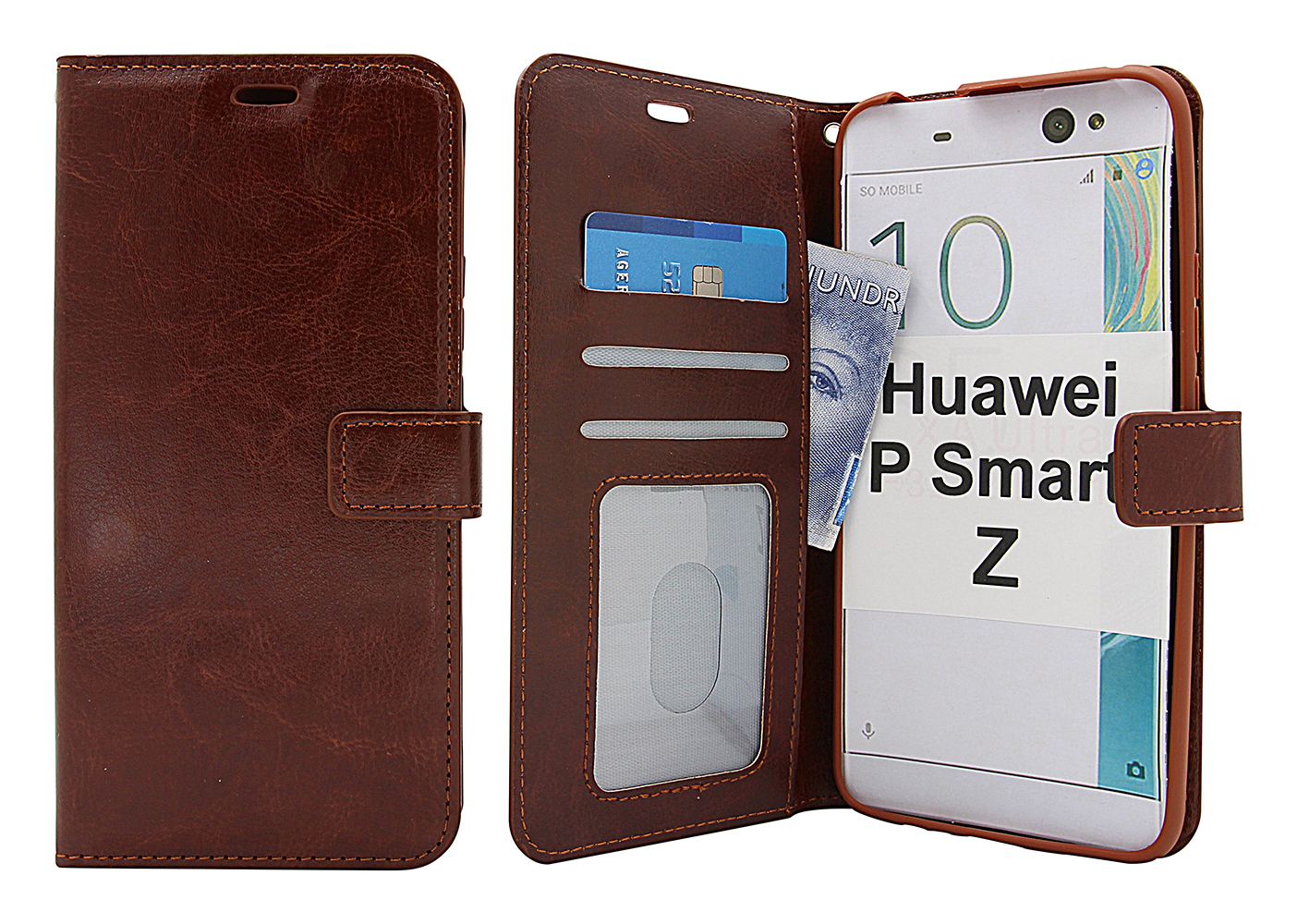 Product Image for Crazy Horse Wallet Huawei P Smart Z