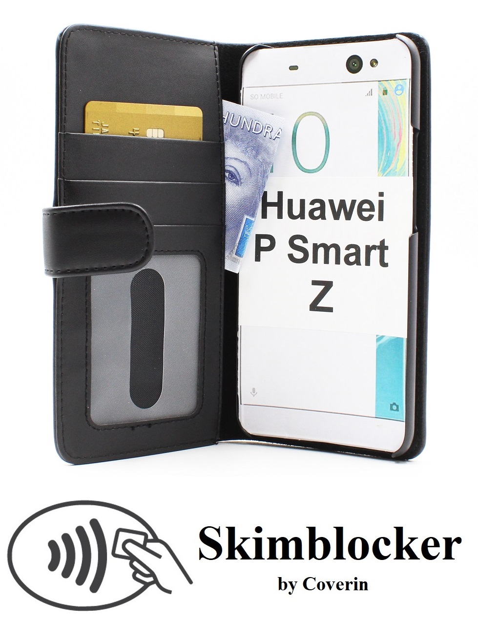 CoverInSkimblocker Plnboksfodral Huawei P Smart Z