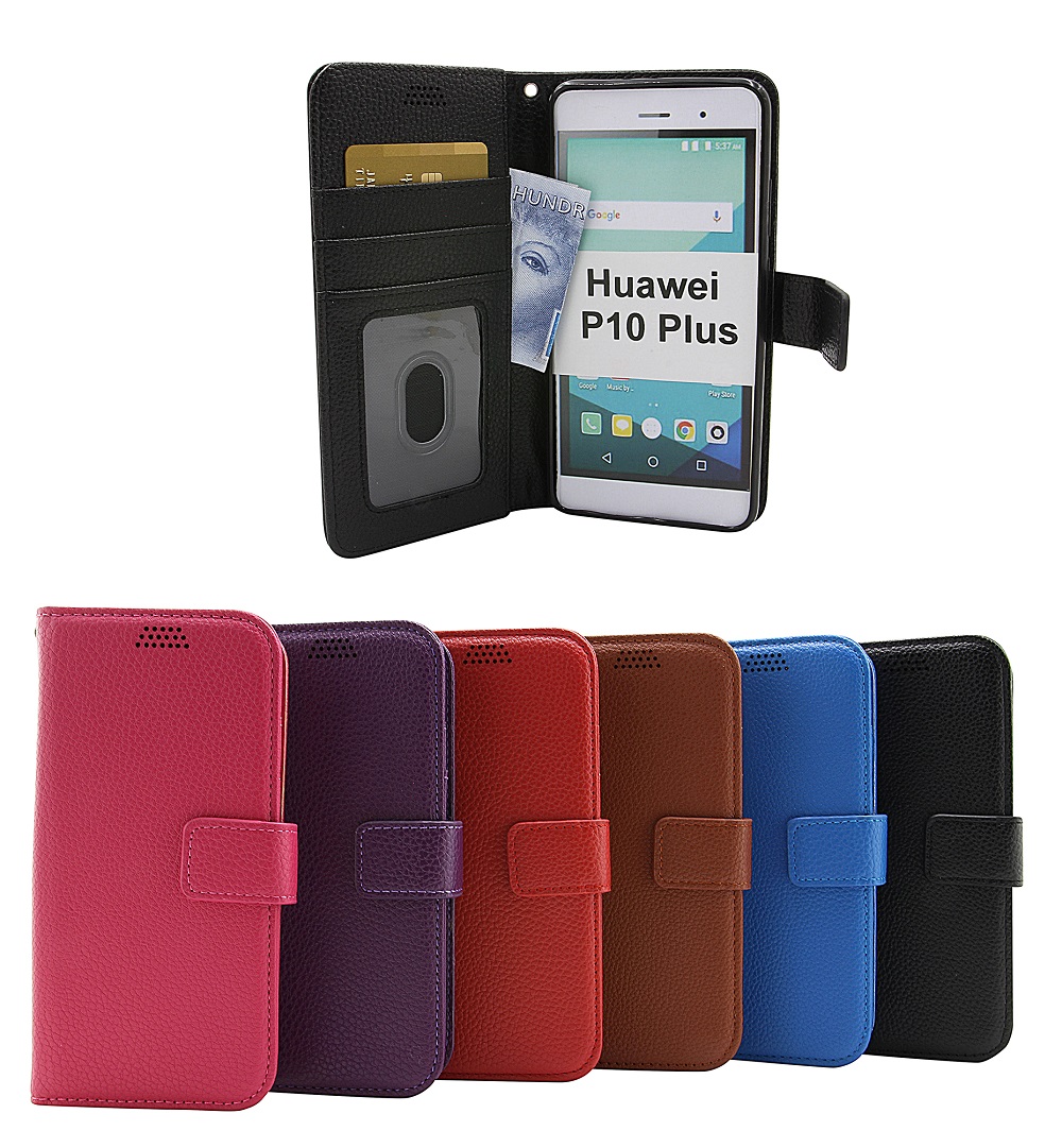 billigamobilskydd.seNew Standcase Wallet Huawei P10 Plus