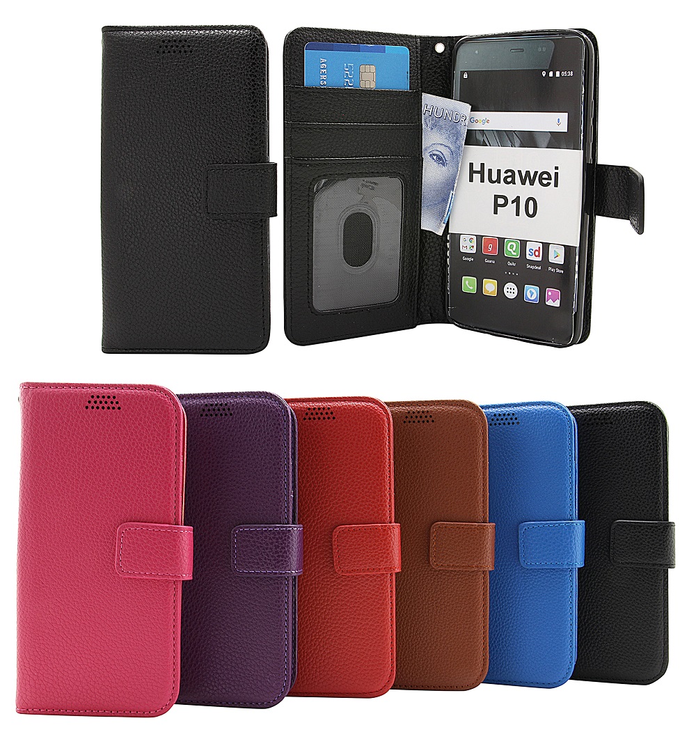 billigamobilskydd.seNew Standcase Wallet Huawei P10 (VTR-L09 / VTR-L29)