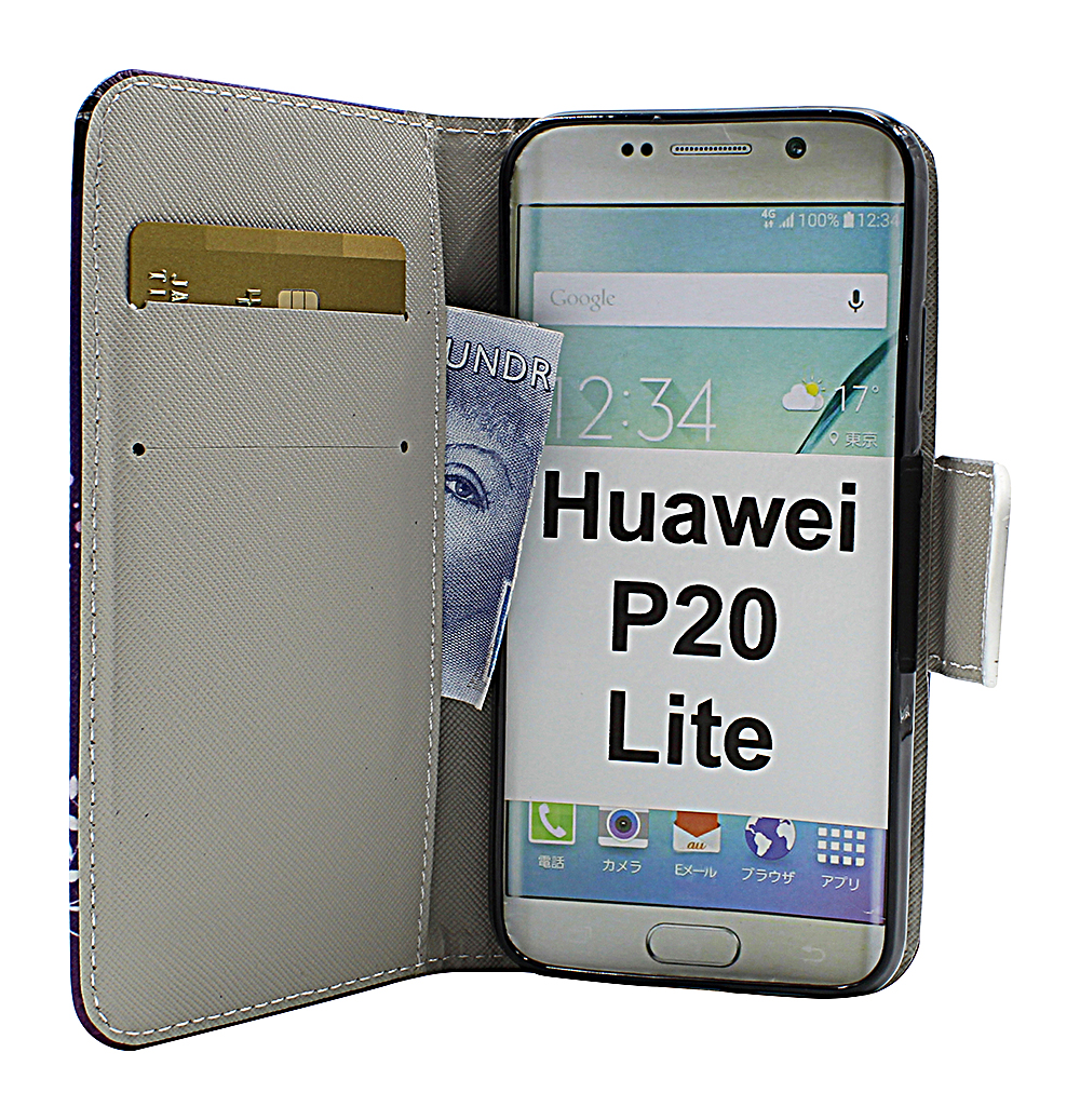 billigamobilskydd.seDesignwallet Huawei P20 Lite