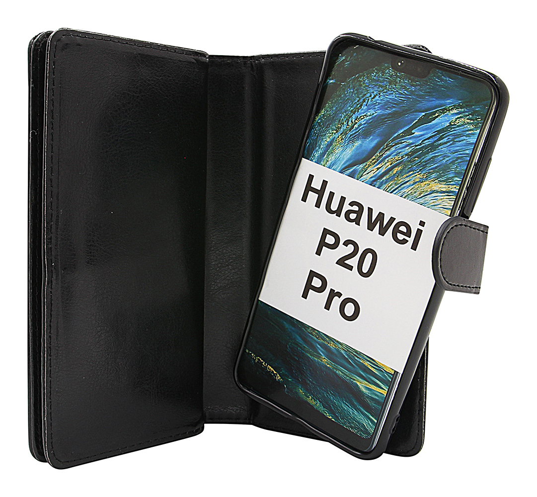billigamobilskydd.seCrazy Horse XL Magnet Wallet Huawei P20 Pro (CLT-L29)
