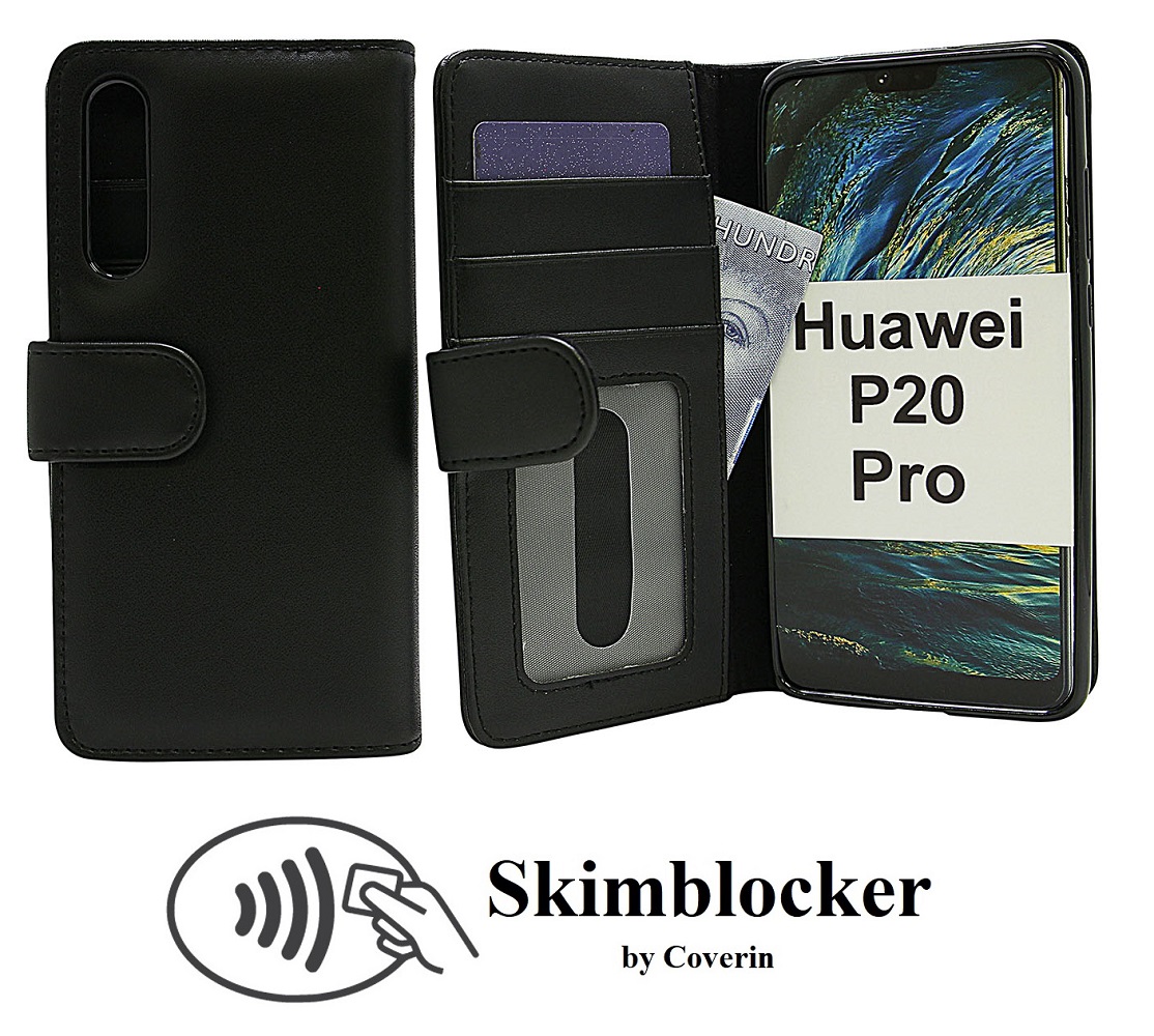 billigamobilskydd.seSkimblocker Plånboksfodral Huawei P20 Pro