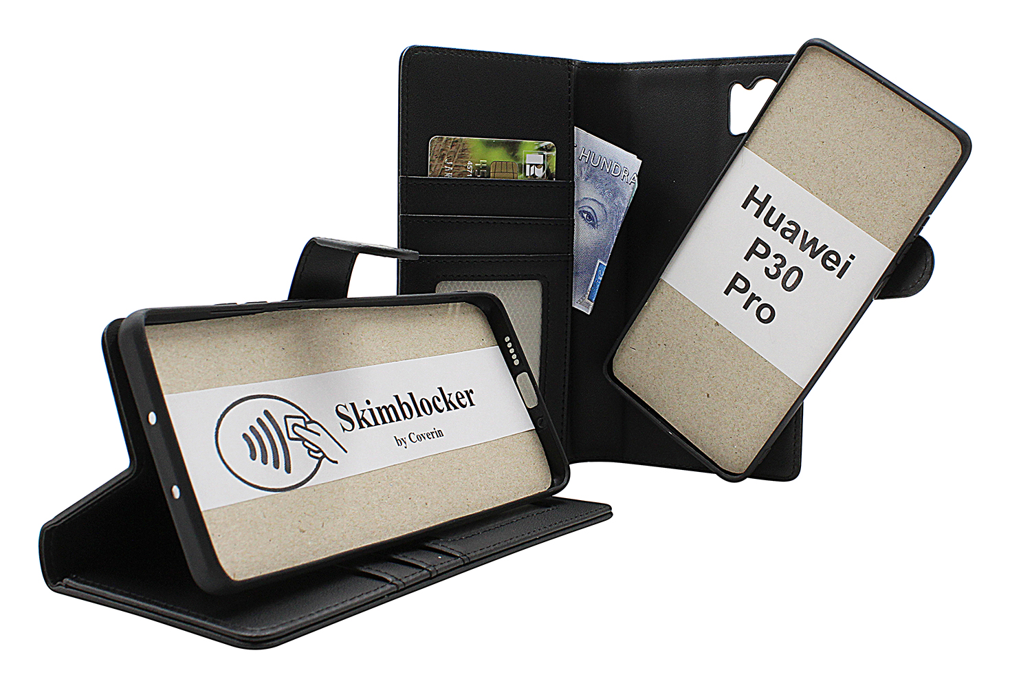 Product Image for Skimblocker Huawei P30 Pro Magnet Plånboksfodral