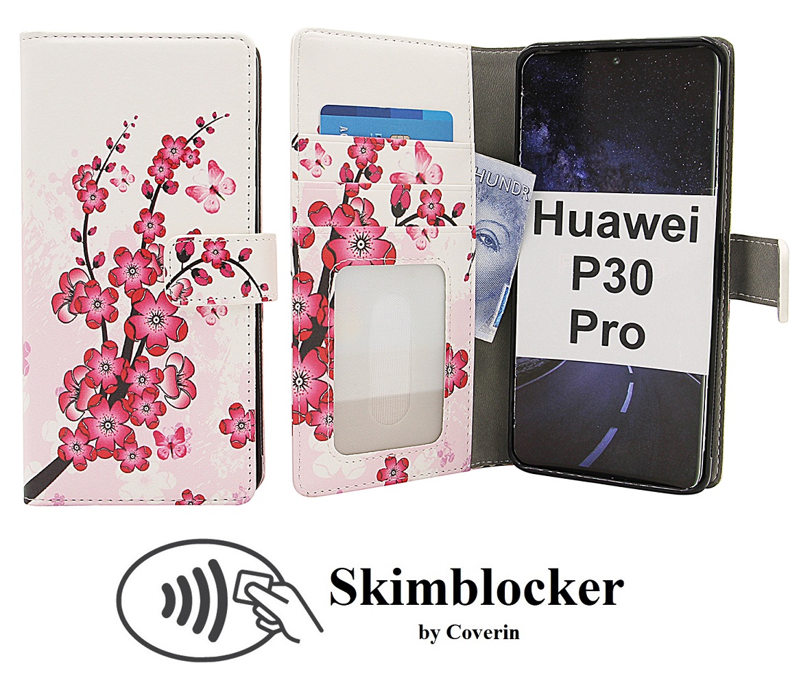 CoverInSkimblocker Magnet Designwallet Huawei P30 Pro (VOG-L29)