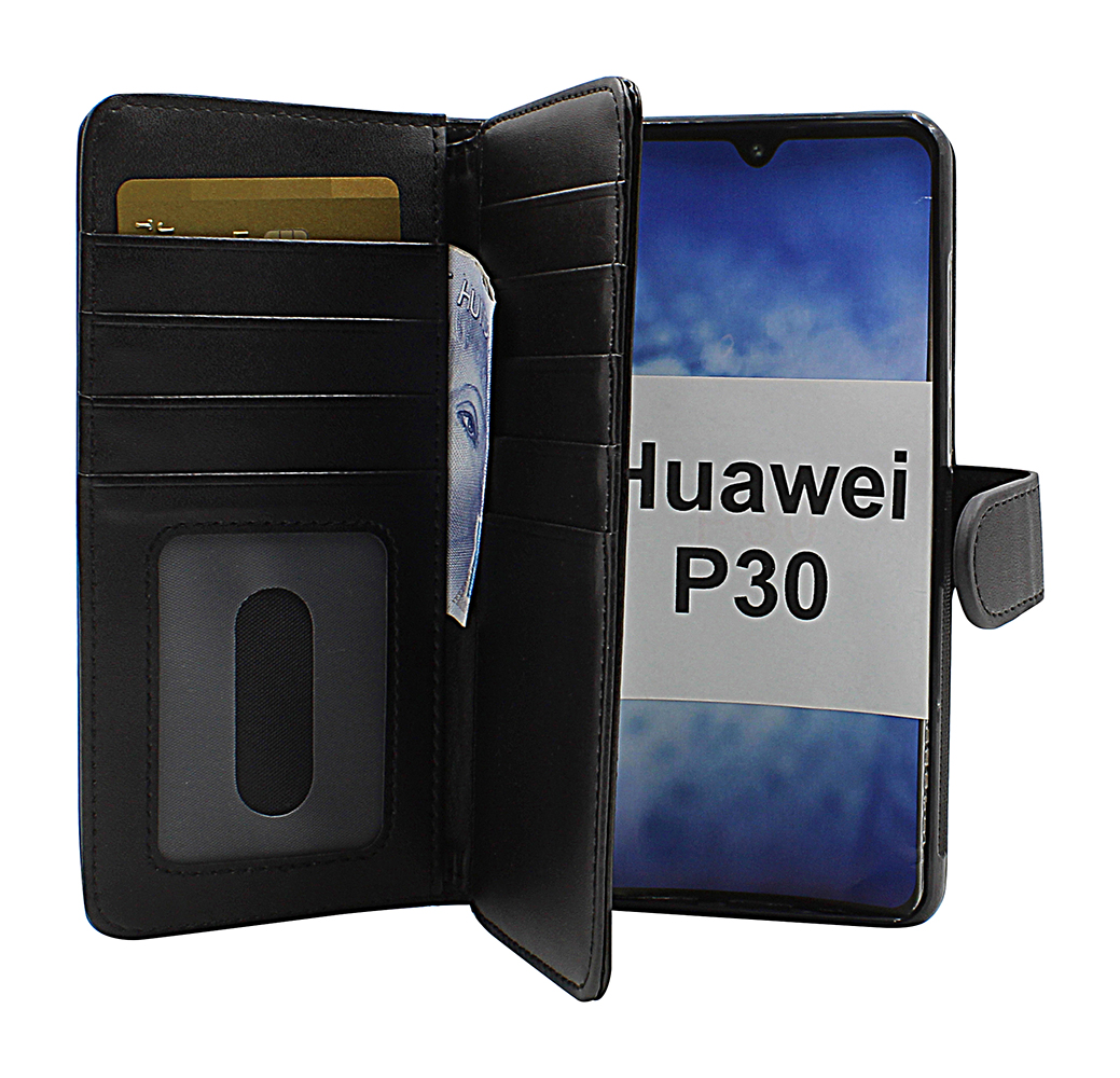 CoverInSkimblocker XL Magnet Fodral Huawei P30 (ELE-L29)