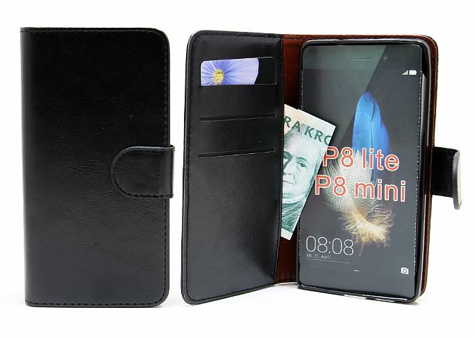 billigamobilskydd.seCrazy Horse Magnet Wallet Huawei P8 Lite