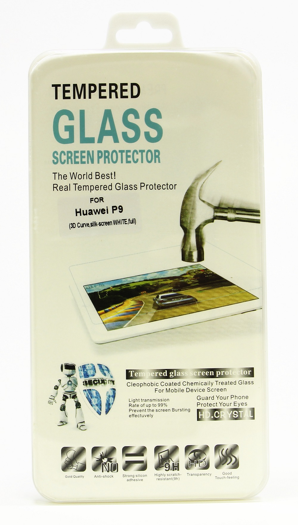 billigamobilskydd.seFull Frame Glas skydd Huawei P9