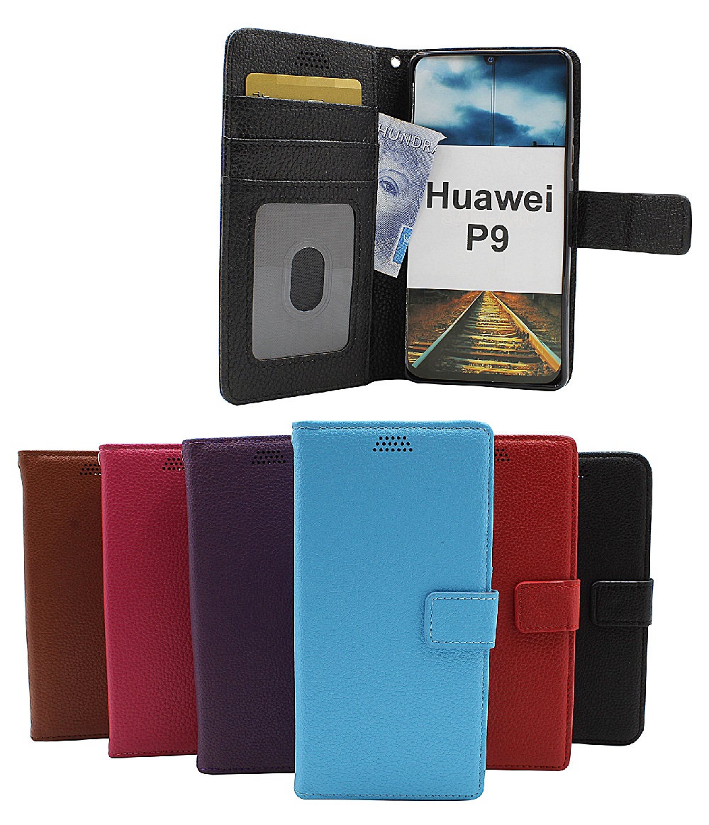 billigamobilskydd.seNew Standcase Wallet Huawei P9