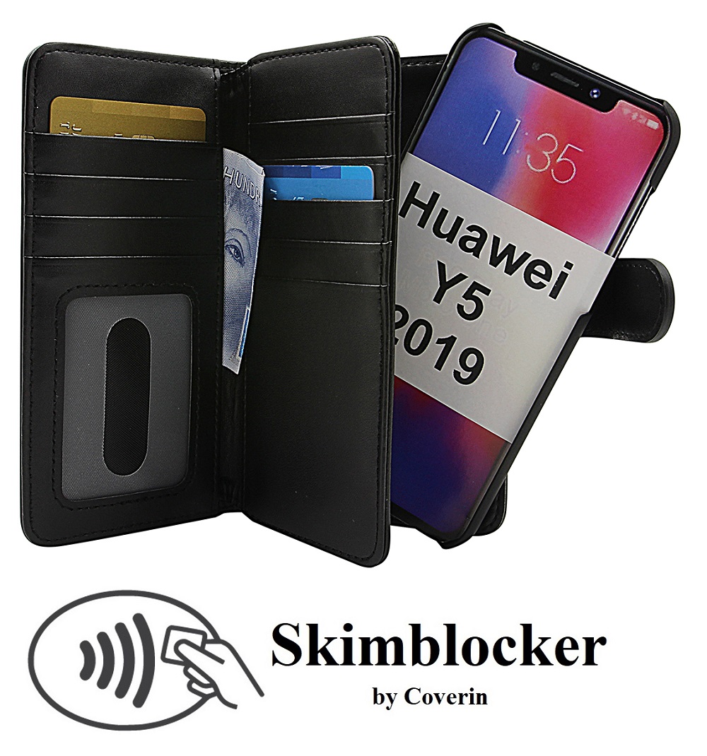 CoverInSkimblocker XL Magnet Fodral Huawei Y5 2019