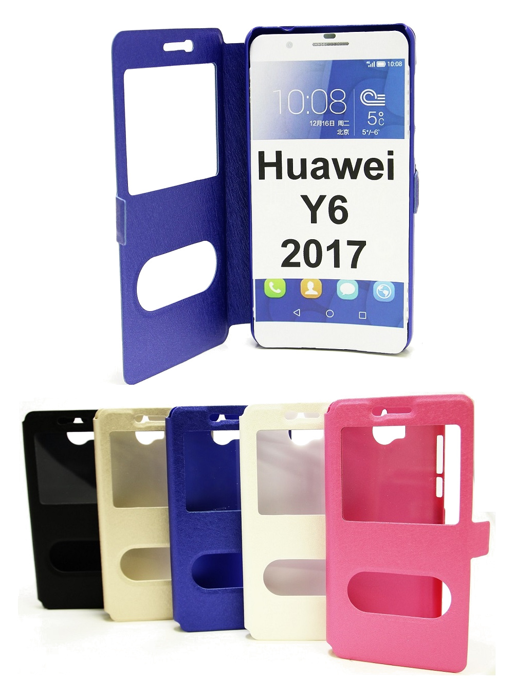 billigamobilskydd.seFlipcase Huawei Y6 2017 (MYA-L41)