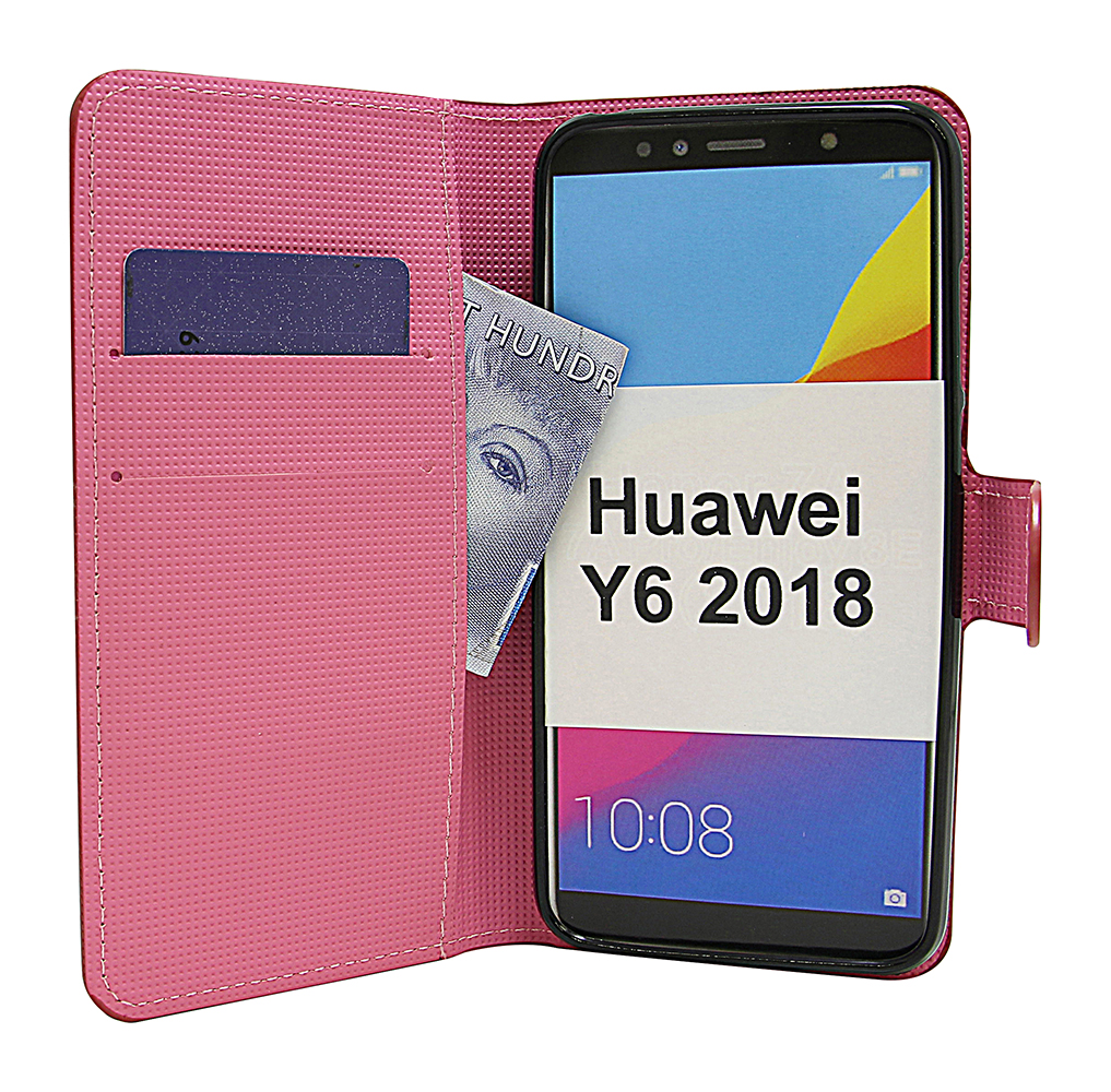 billigamobilskydd.seDesignwallet Huawei Y6 2018