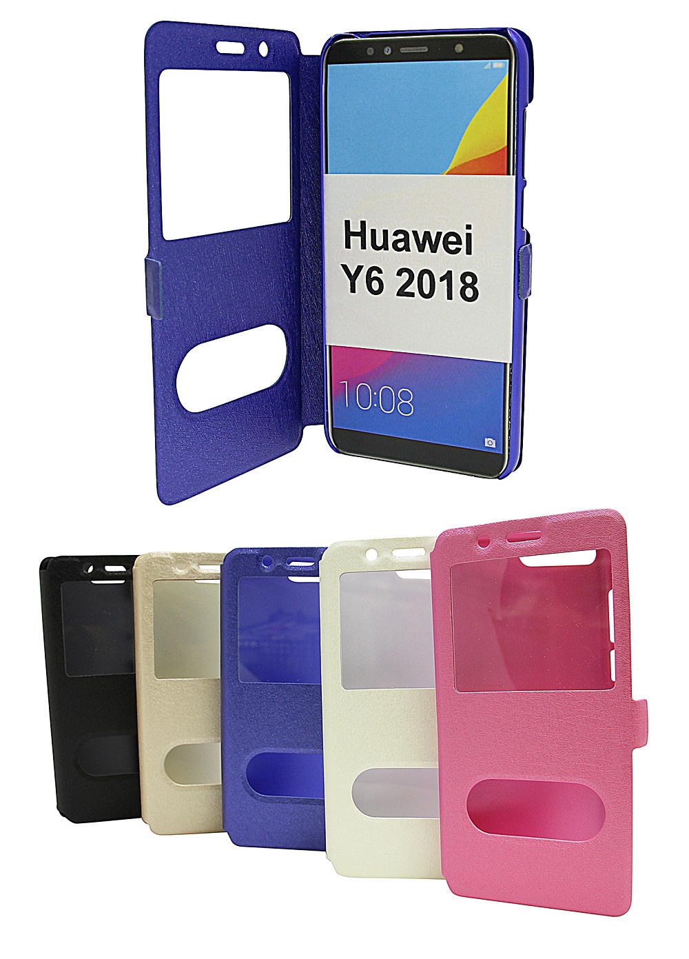 billigamobilskydd.seFlipcase Huawei Y6 2018