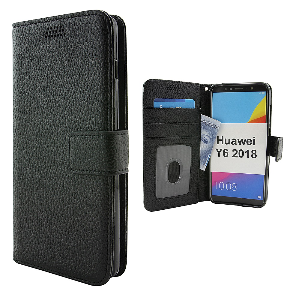 billigamobilskydd.seNew Standcase Wallet Huawei Y6 2018