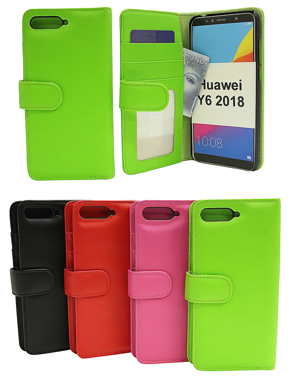 CoverInPlnboksfodral Huawei Y6 2018