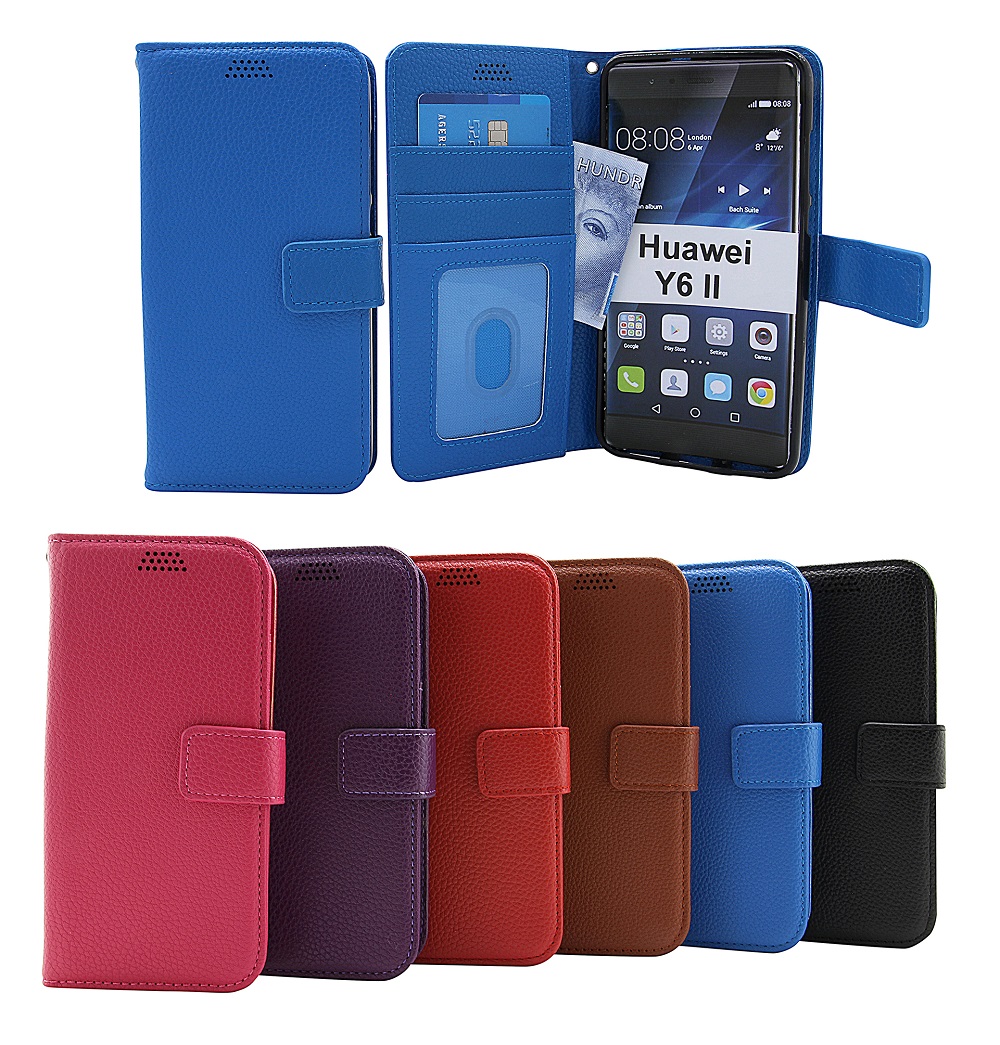 billigamobilskydd.seNew Standcase Wallet Huawei Y6 II (CAM-L21)