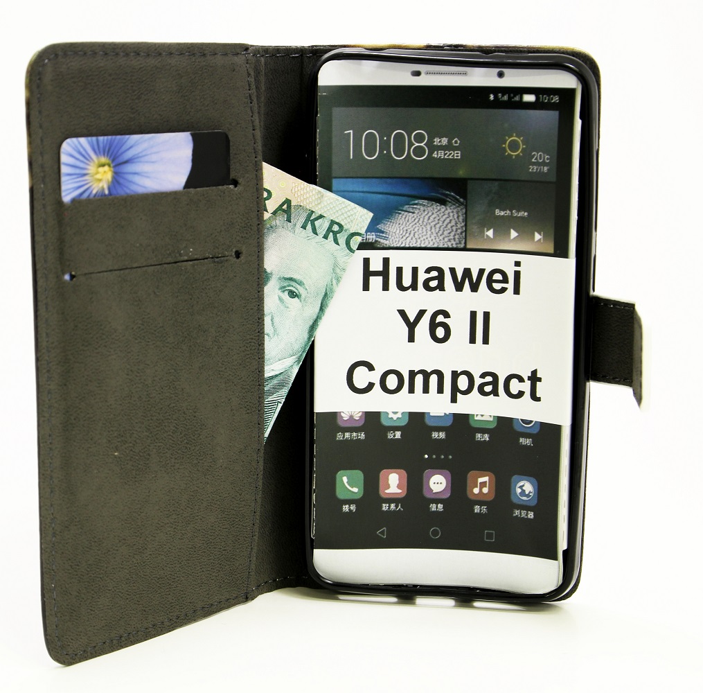 billigamobilskydd.seDesignwallet Huawei Y6 II Compact (LYO-L21)