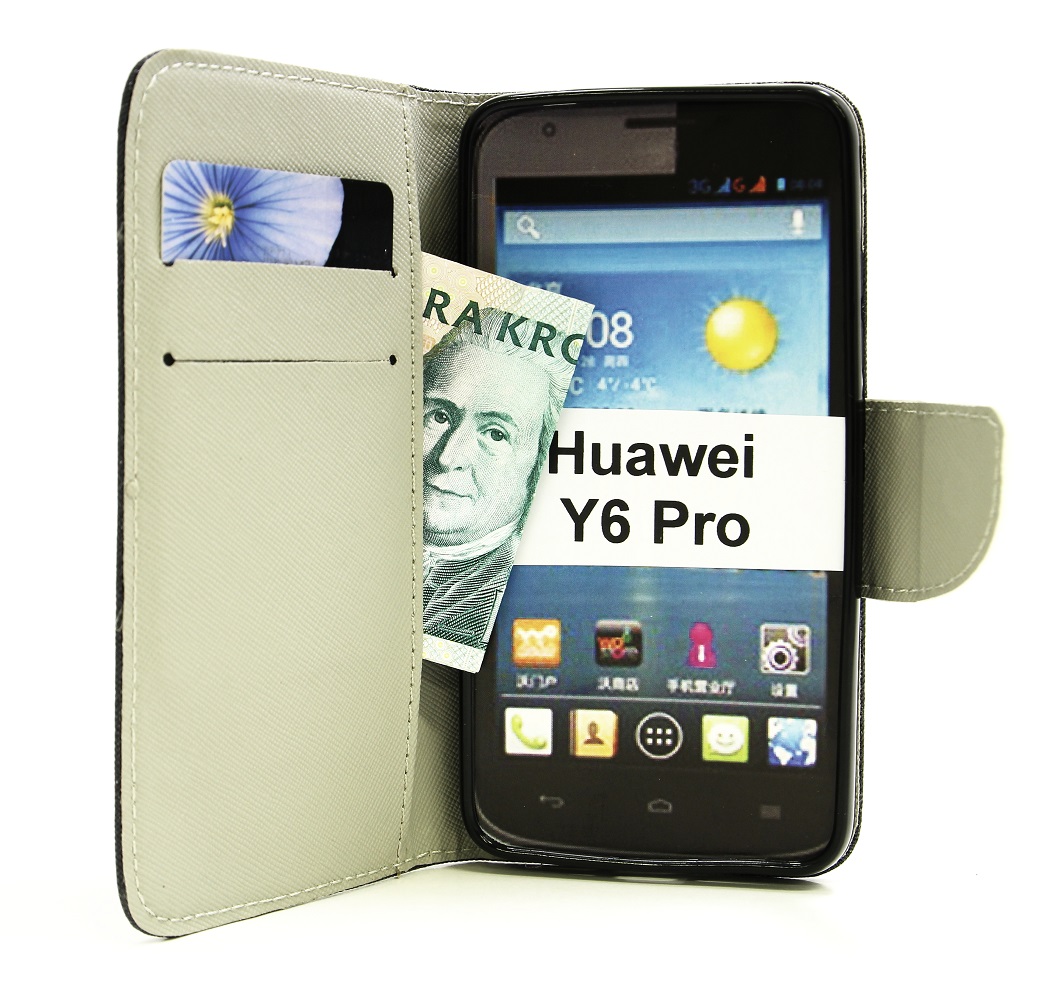 billigamobilskydd.seDesignwallet Huawei Y6 Pro (TIT-L01)