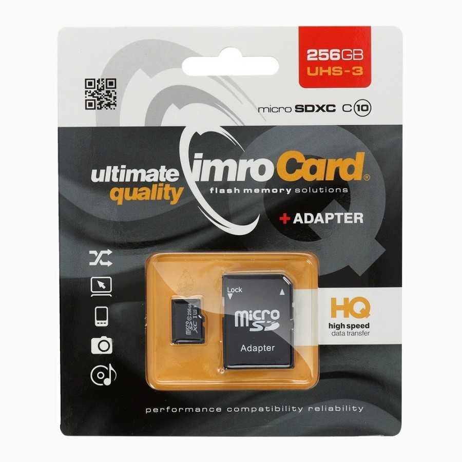 billigamobilskydd.seImro Micro SD Minneskort 256 GB