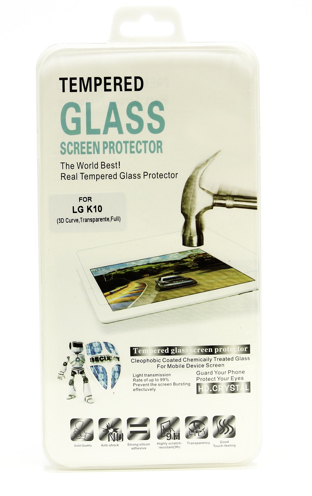 billigamobilskydd.seFull Frame Glas skydd LG K10 (K420N)