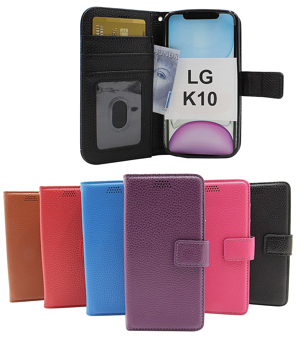 billigamobilskydd.seNew Standcase Wallet LG K10 (K420N)