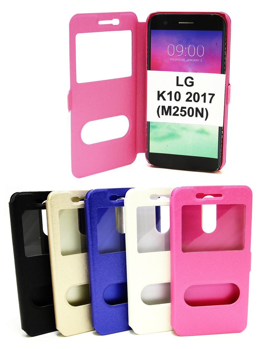 billigamobilskydd.seFlipcase LG K10 2017 (M250N)
