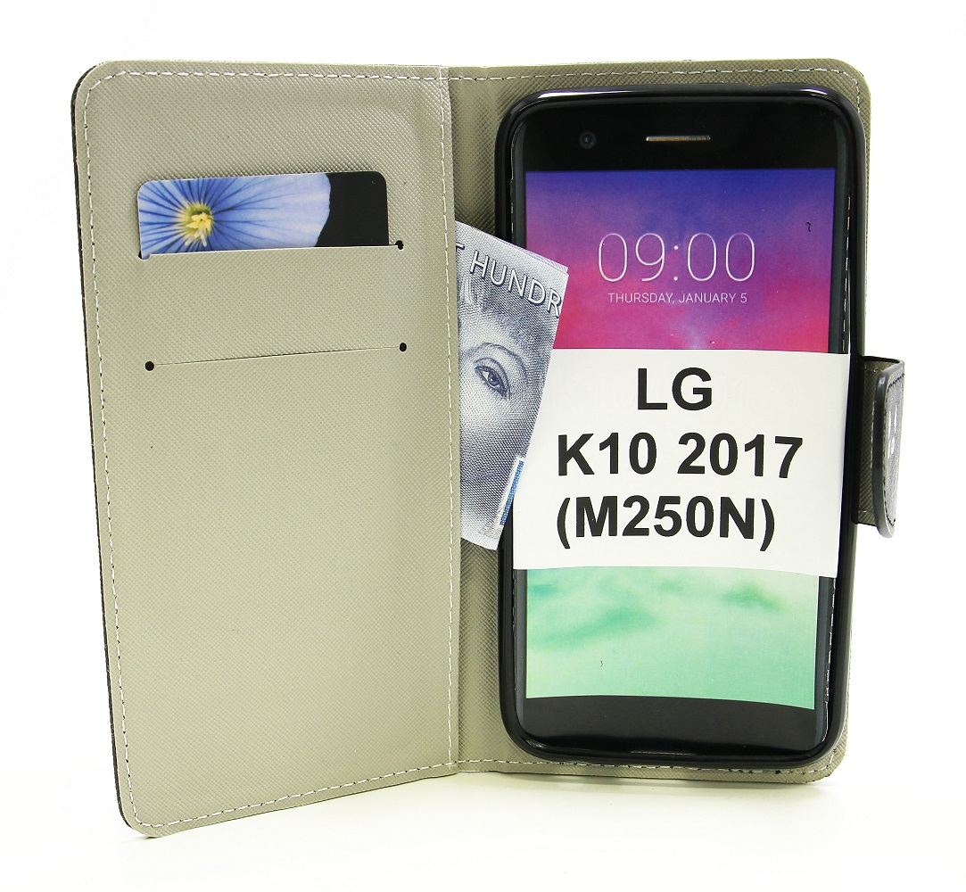 billigamobilskydd.seDesignwallet LG K10 2017 (M250N)